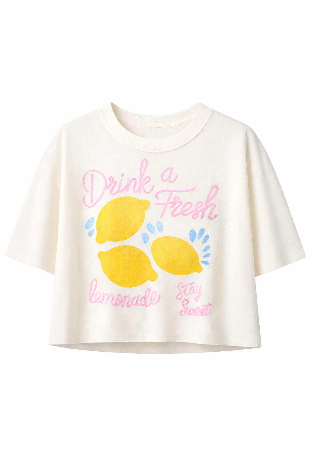Cropped Limonada Off Whith